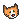The icon for Neocities, an orange tabby cat with black eyes and a white coloration near the snout/mouth area.